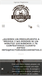 Mobile Screenshot of factoriadecamisetas.com
